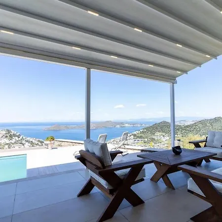 ヴィラ Astounding Modern With Sea View In ボドルム